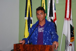Novo vereador mirim da Câmara de Jaguariúna