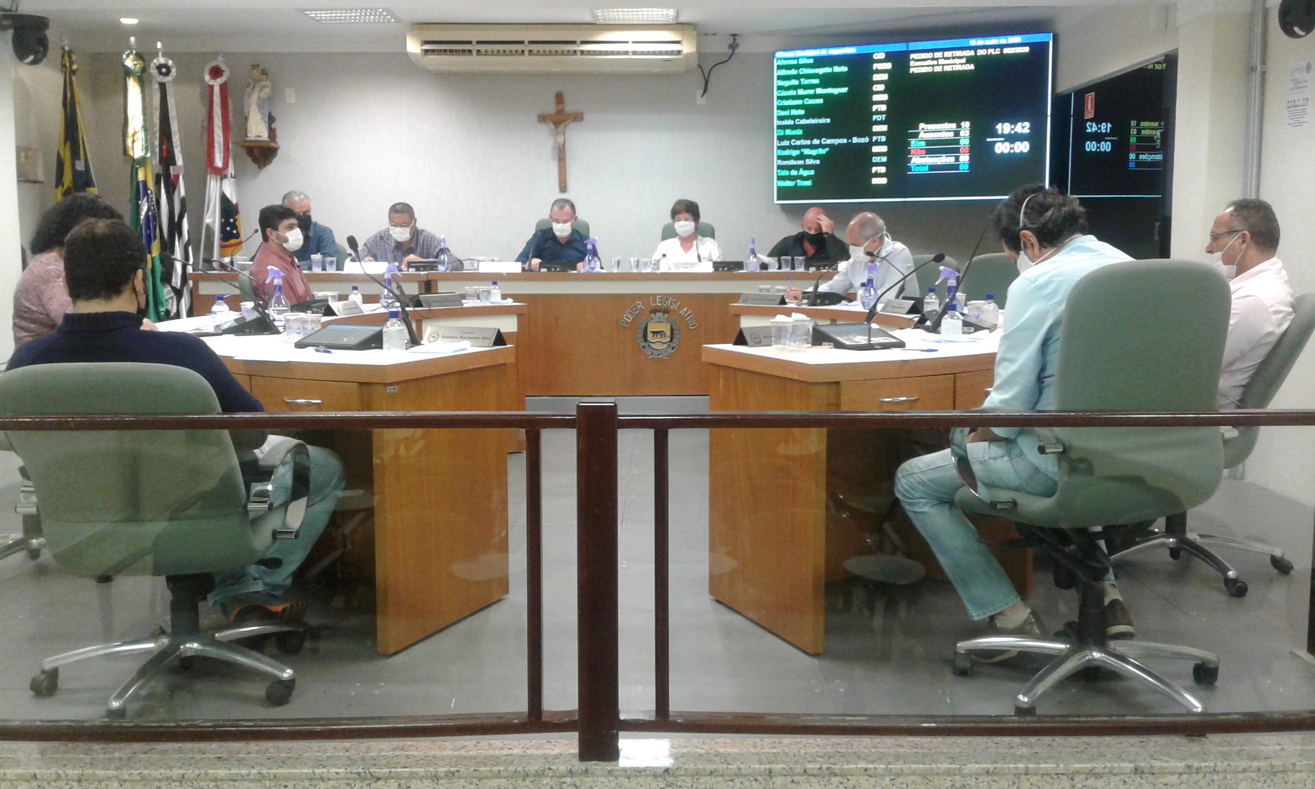 Sete proposituras foram aprovadas na 12ª sessão ordinária da Câmara Municipal