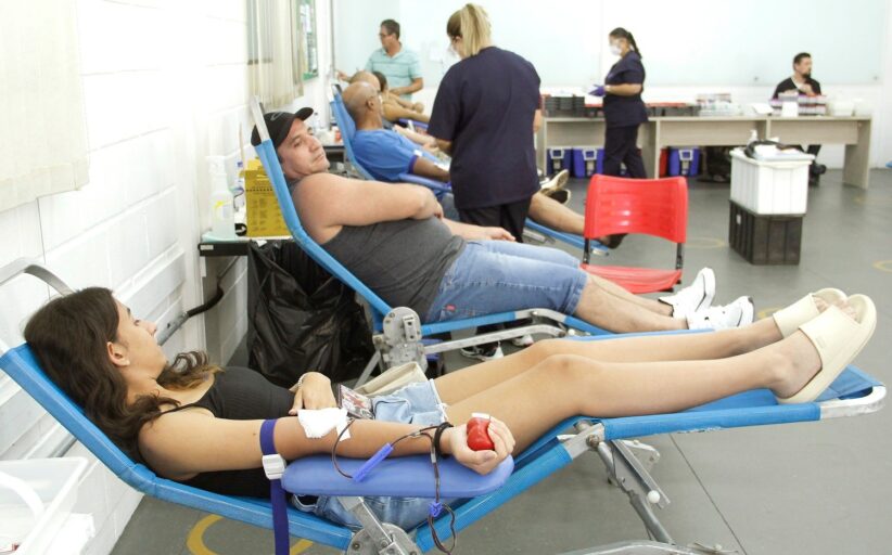 Campanha coleta mais de 120 bolsas de sangue em Jaguariúna
