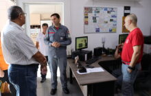 Em constante preocupação com queimadas na cidade, vereador Silva visita sede do Corpo de Bombeiros de Jaguariúna